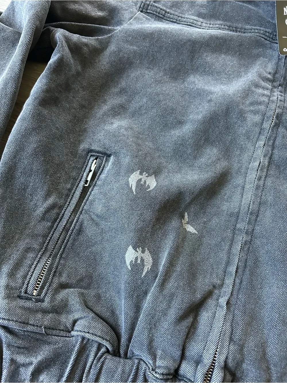 Disney | Lunchbox Nightmare Before Christmas Jack & Sally Denim Jacket Sz M New